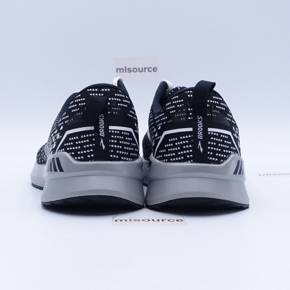 NEW Brooks Levitate GTS 5 Running Shoe 120358-1B-090 Black/Grey/White - Picture 4 of 9